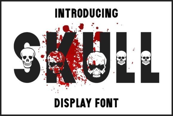 Skull Font - Featured Image