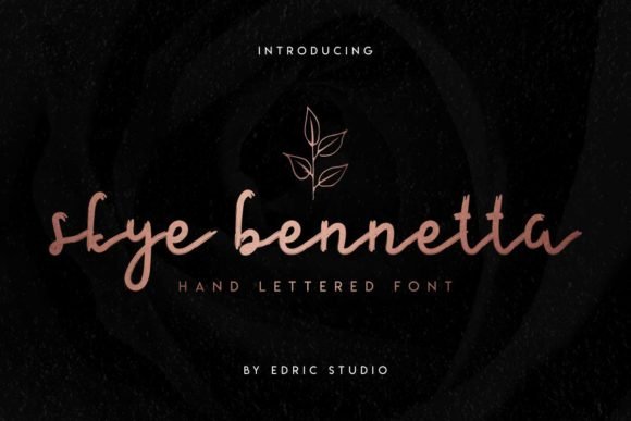 Skye Bennetta Font - Featured Image