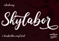 Skylabor Font - Featured Image