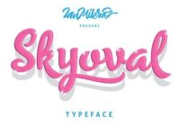Skyoval Font - Featured Image