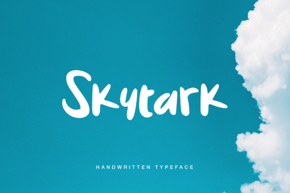 Skytark Font - Featured Image