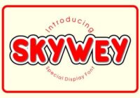 Skywey Font - Featured Image