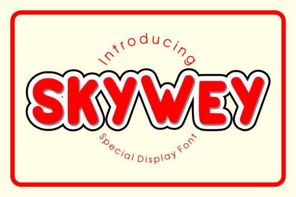 Skywey Font - Featured Image