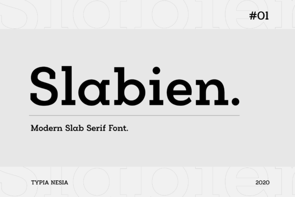 Slabien Font - Featured Image
