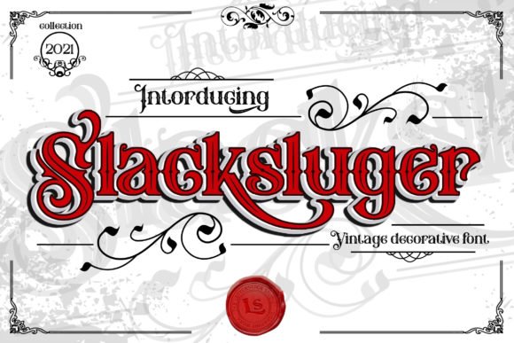 Slacksluger Font - Featured Image