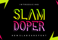 Slamdoper Font - Featured Image