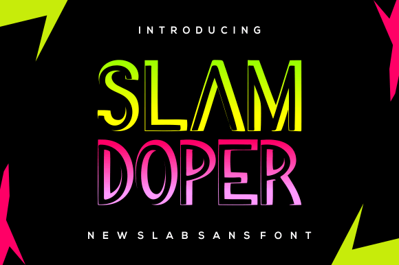 Slamdoper Font - Featured Image