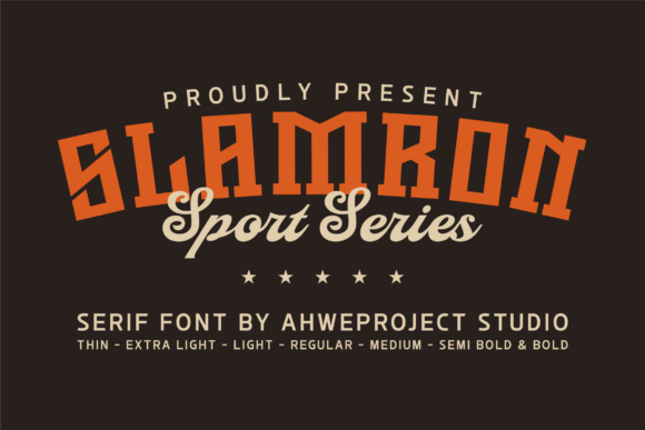 Slamron Font - Featured Image