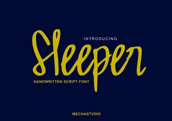 Sleeper Font - Featured Image