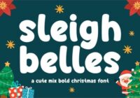 Sleigh Belles Font - Featured Image