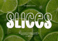 Slices Font - Featured Image