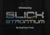 Slick Strontium Font - Featured Image