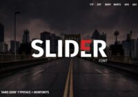 Slider Font - Featured Image
