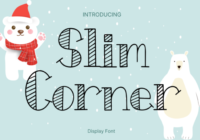 Slim Corner Font - Featured Image