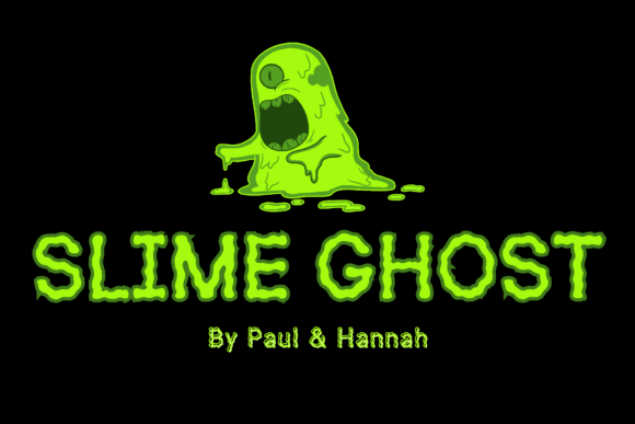 Slime Ghost Font - Featured Image