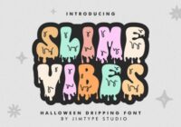 Slime Vibes Font - Featured Image