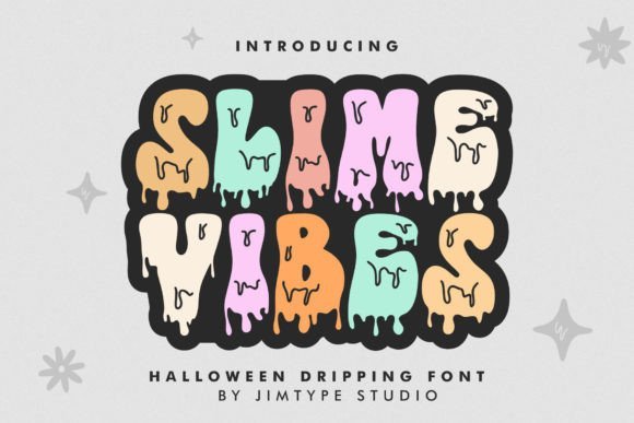 Slime Vibes Font - Featured Image