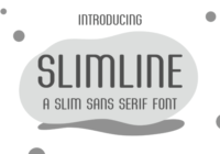 Slimline Font - Featured Image