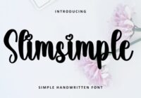 Slimsimple Font - Featured Image