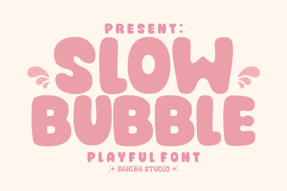 Slow Bubble Font - Featured Image