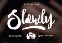 Slowly Duo Font - Featured Image