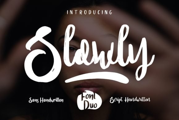 Slowly Duo Font - Featured Image