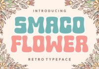 Smaco Flower Font - Featured Image
