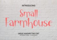 Small Farmhouse Font - Featured Image