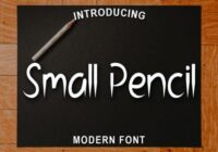 Small Pencil Font - Featured Image