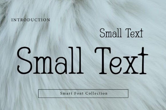 Small Text Font - Featured Image