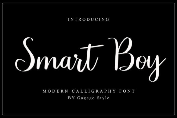 Smart Boy Font - Featured Image