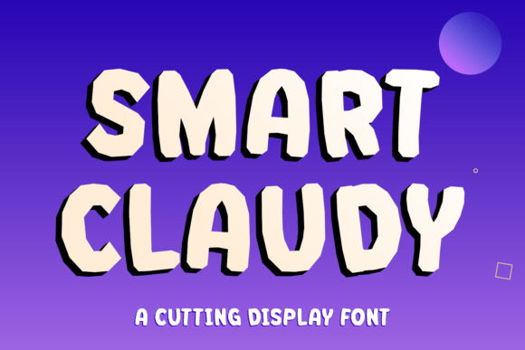 Smart Claudy Font - Featured Image