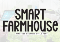 Smart Farmhouse Font - Featured Image