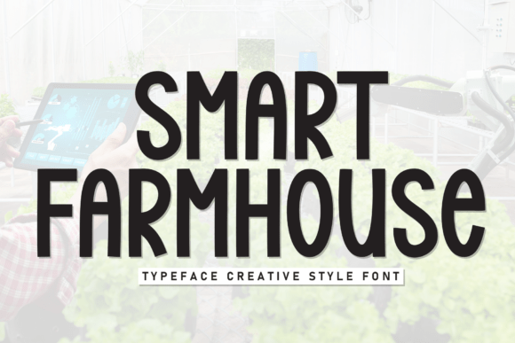Smart Farmhouse Font - Featured Image