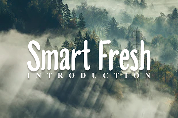 Smart Fresh Font - Featured Image