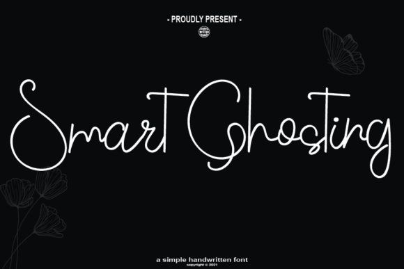 Smart Ghosting Font - Featured Image