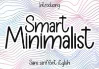 Smart Minimalist Font - Featured Image