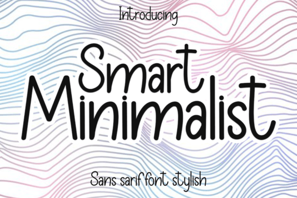 Smart Minimalist Font - Featured Image