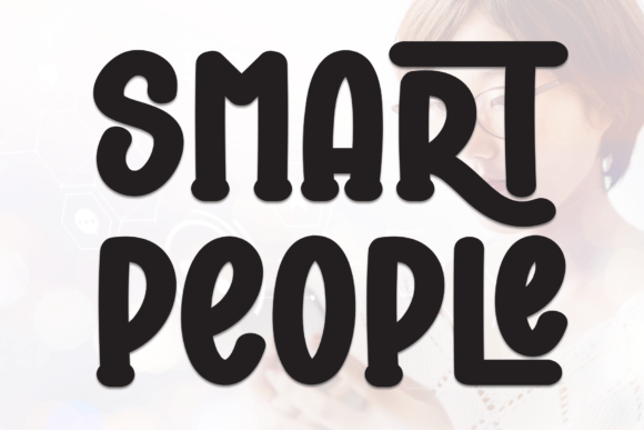 Smart People Font - Featured Image
