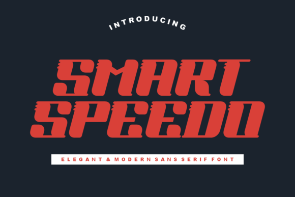 Smart Speedo Font - Featured Image