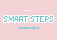 Smart Steps Font - Featured Image