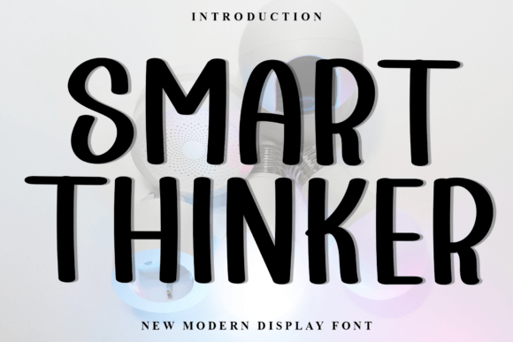 Smart Thinker Font - Featured Image