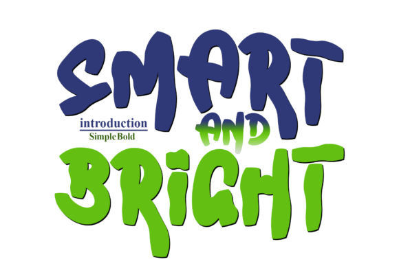 Smart and Bright Font - Featured Image