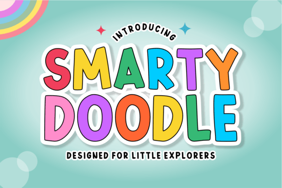 Smarty Doodle Font - Featured Image