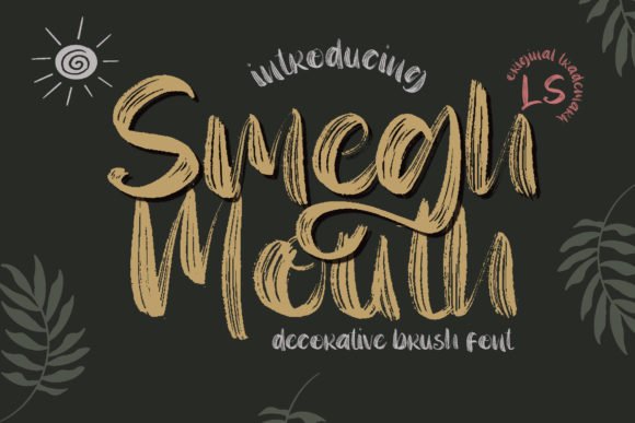 Smegh Mouth Font - Featured Image