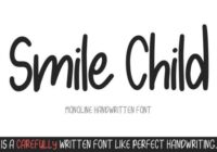 Smile Child Font - Featured Image