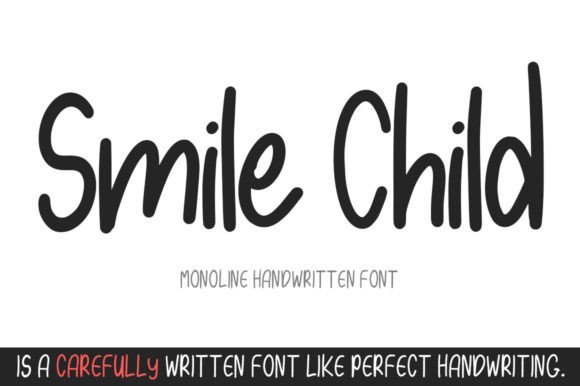 Smile Child Font - Featured Image