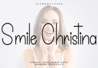 Smile Christina Font - Featured Image