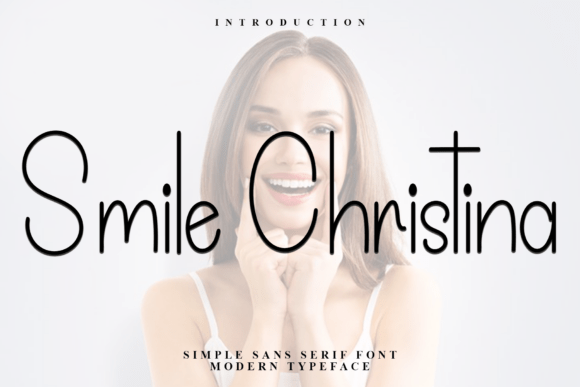Smile Christina Font - Featured Image