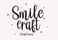Smile Craft Font - Featured Image